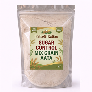 Pahadi Rattan Sugar Control Mix Grain Aata 1KG