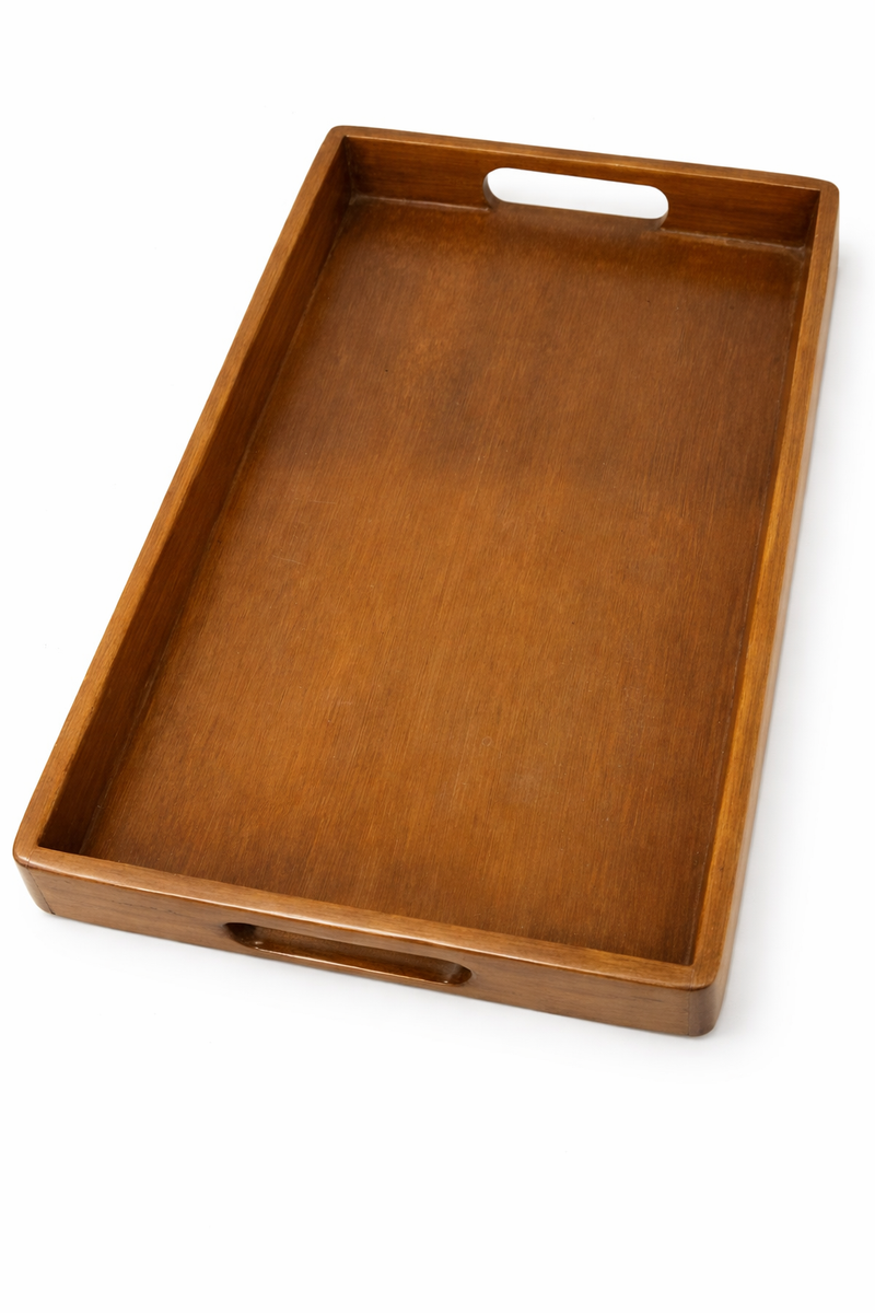 Bamboo Tray Large(Solid Matt Finish) 1