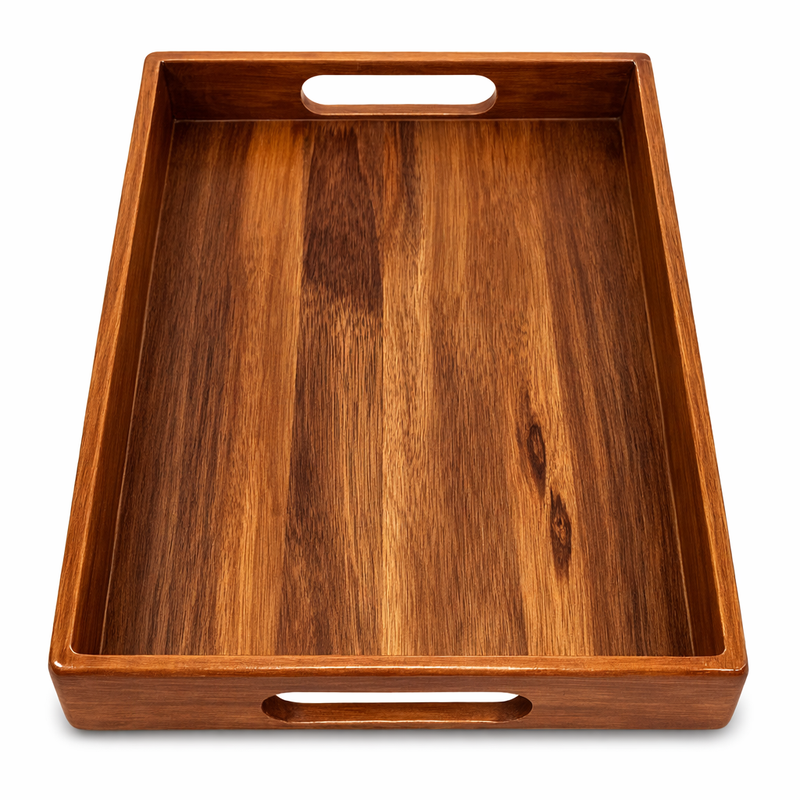 Bamboo Tray Medium(Solid Matt Finish) 1