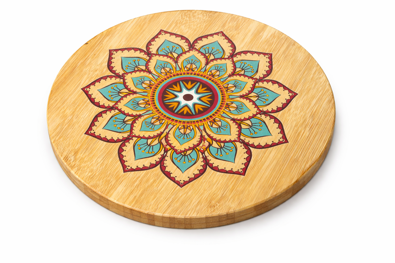 Bamboo Table Place Mat (Solid Hand Painted) 1