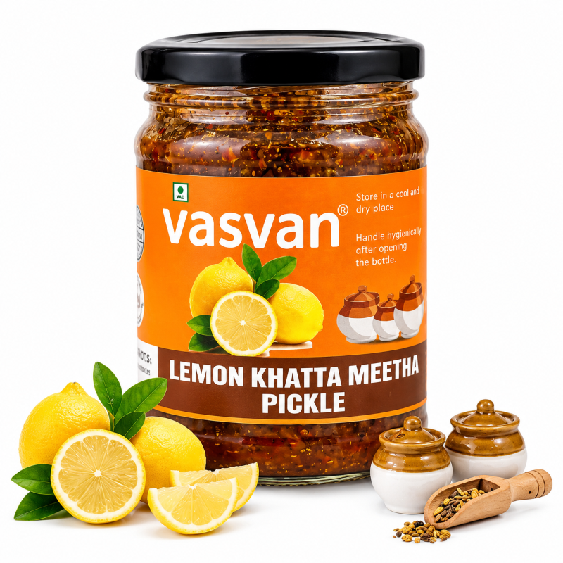 Lemon Khatta Meetha Pickle 500g 1