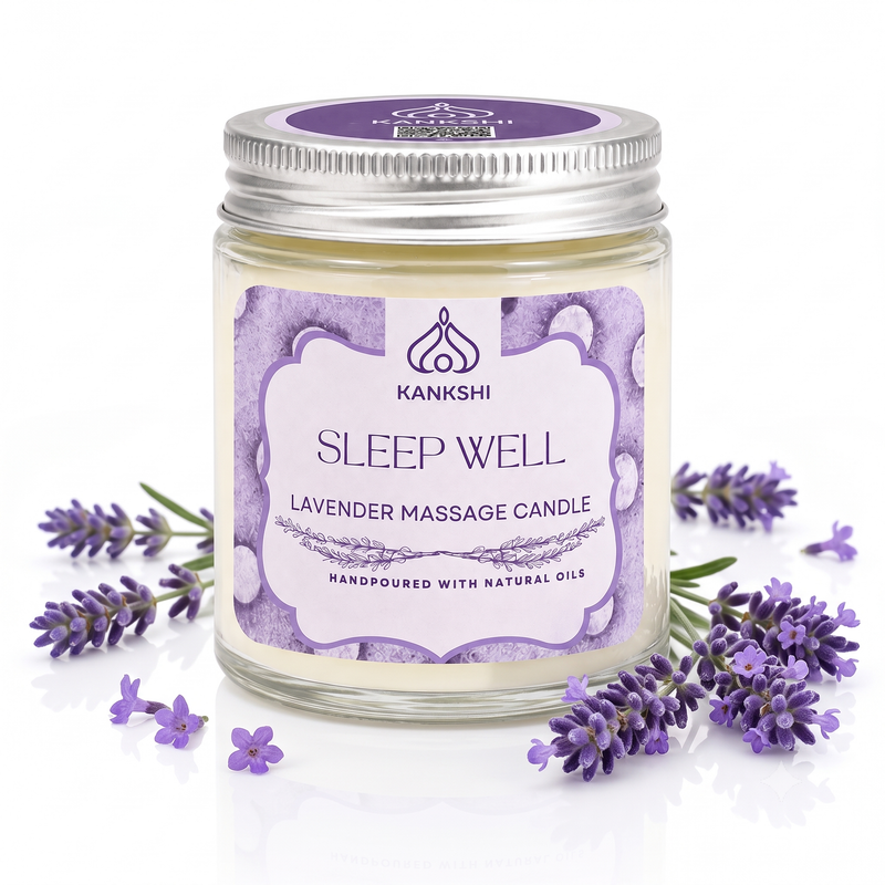 Sleepwell Lavender Massage Candle 1