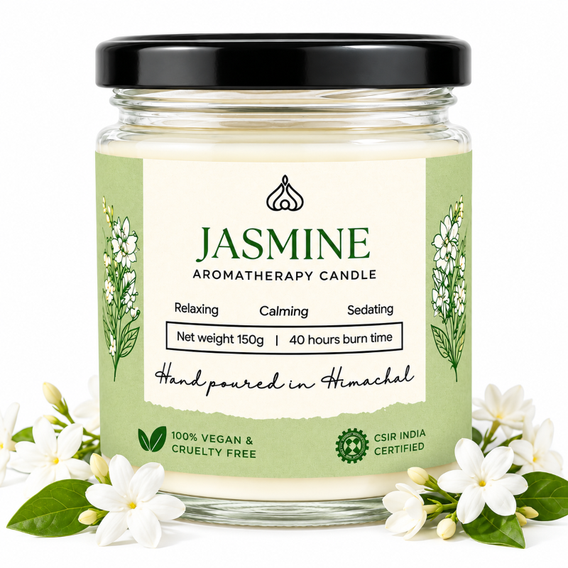 Jasmin Aromatherapy Candle 1