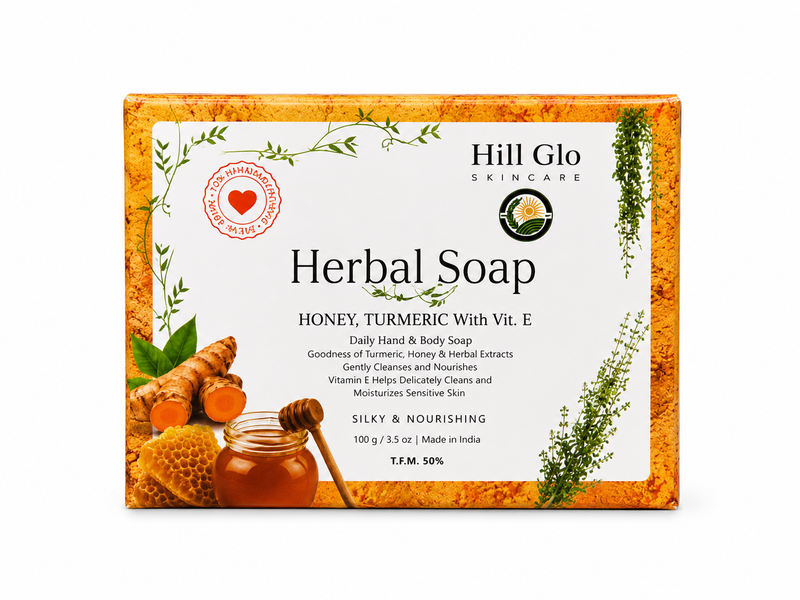 Honey Turmeric Herbal Soap 1