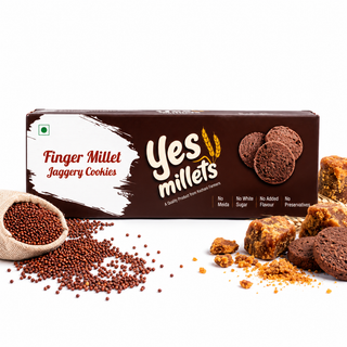 Finger Millet Jaggery Cookies