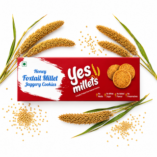 Foxtail Millet Honey Jaggery Cookies